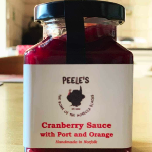 Cranberry Sauce with Port & Orange